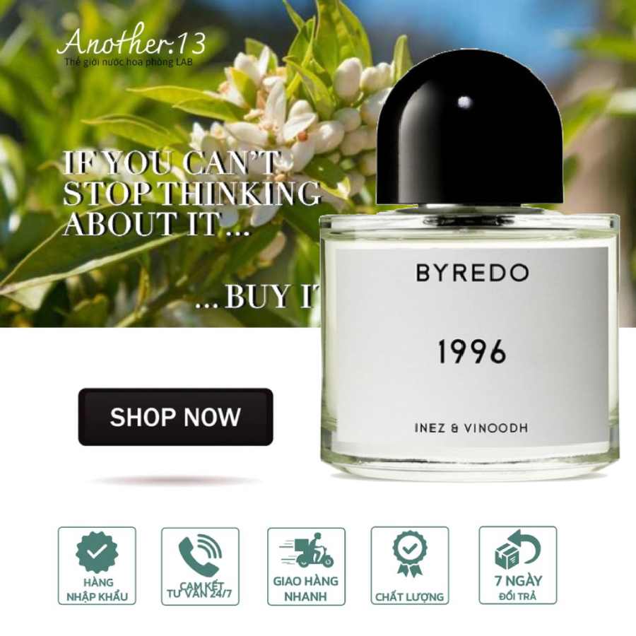 ⁂︎ 10ml┊Nước hoa BYREDO - 1996 / EDP
