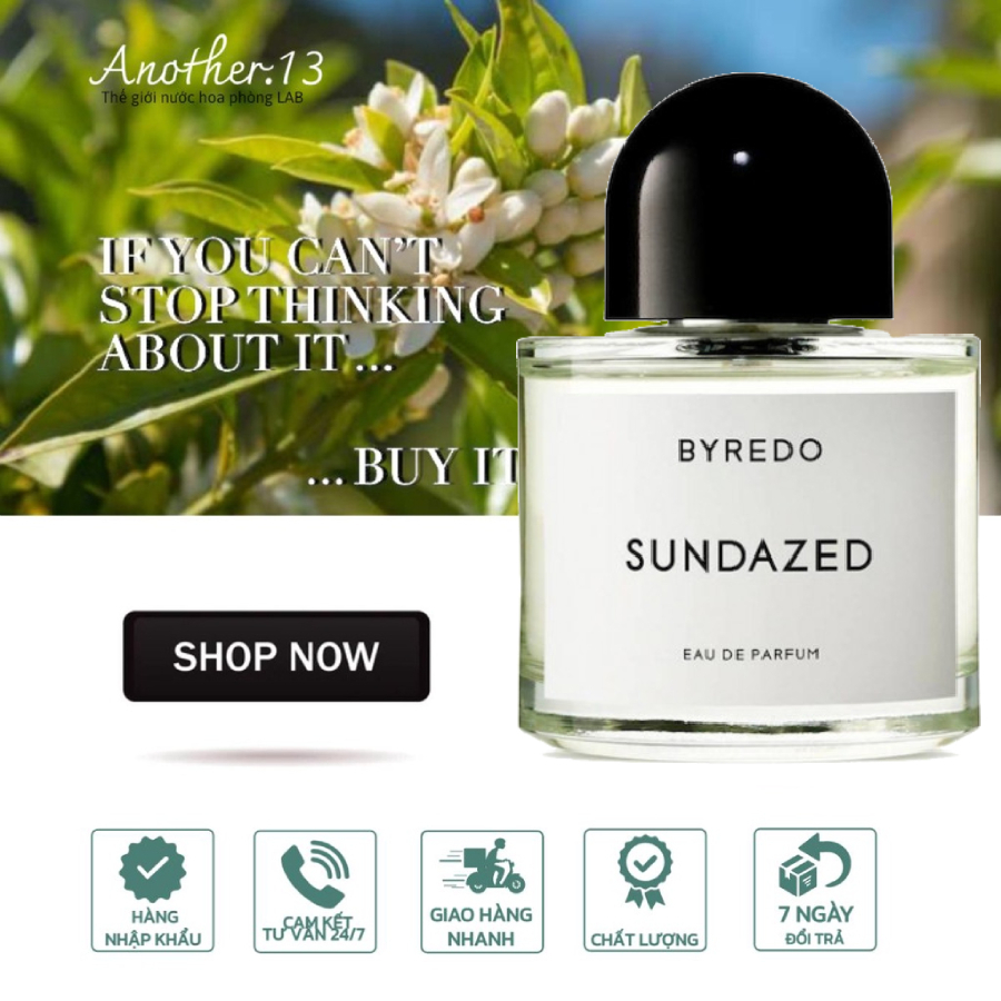 ⁂︎ 10ml┊Nước hoa BYREDO- Sundazed / EDP