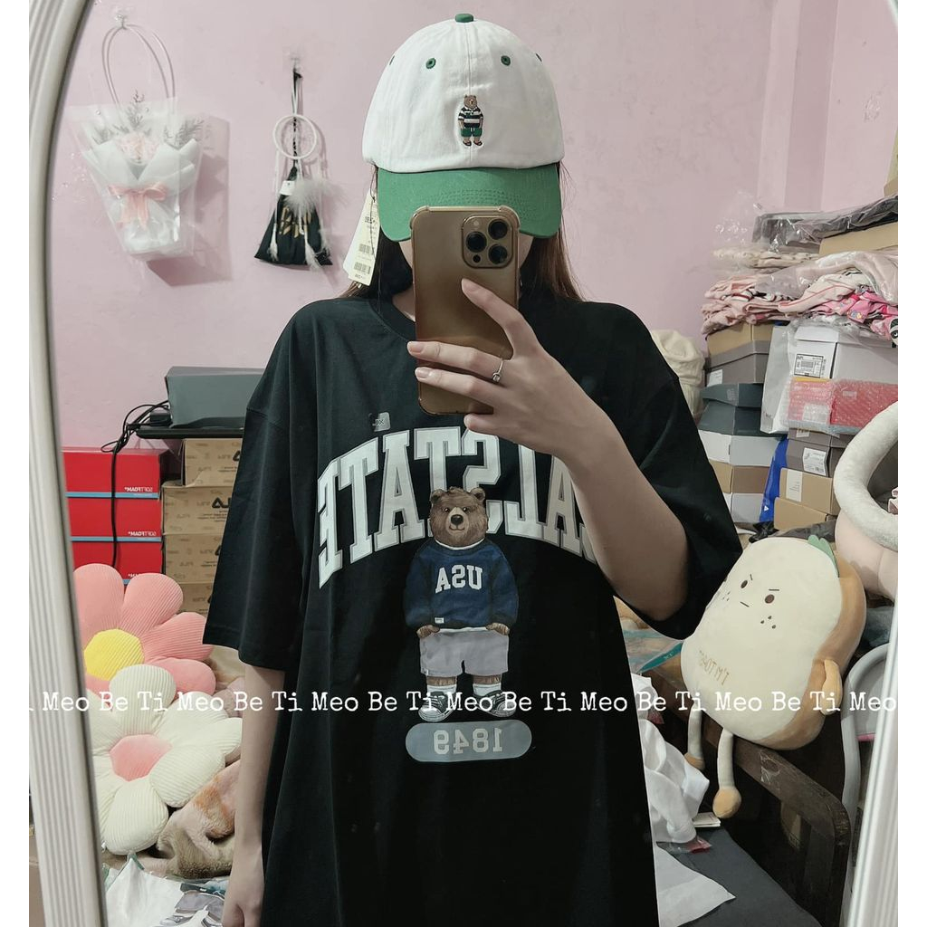 Áo thun gấu USA Calstate 1849 sale 65%