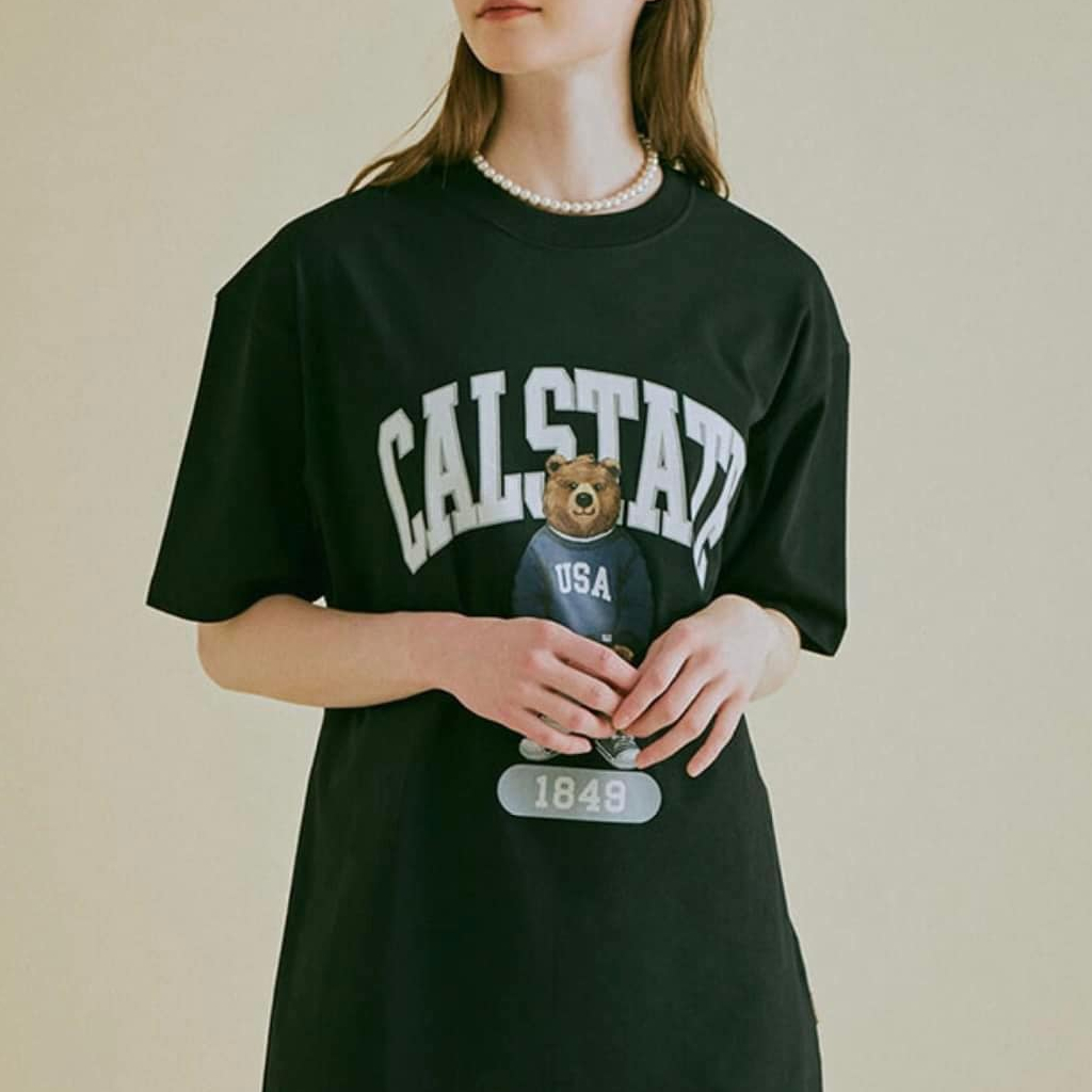 Áo thun gấu USA Calstate 1849 sale 65%