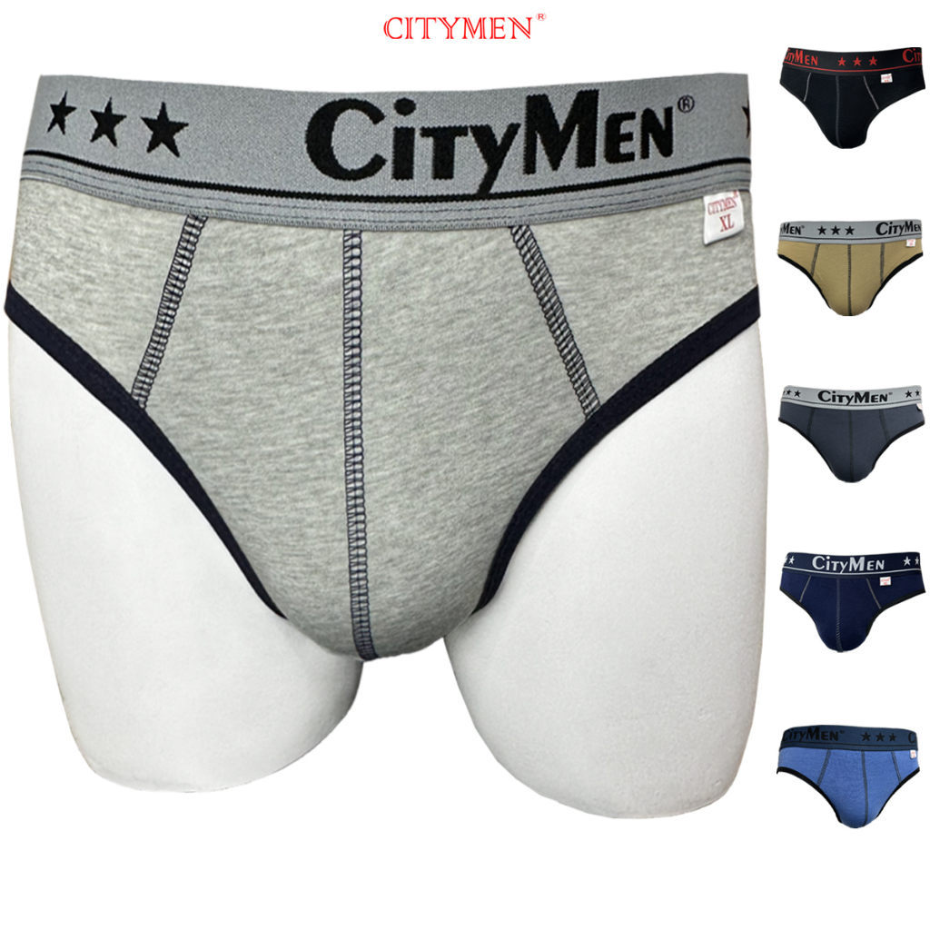 Đồ Lót Nam vải cotton co giãn 2 chiều lưng CITYMEN, quần lót - MSSP-CTM2C