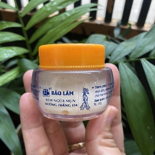 Kem ngừa mụn dưỡng trắng da Bảo Lâm 30g - Chính hãng NPP Bizshop