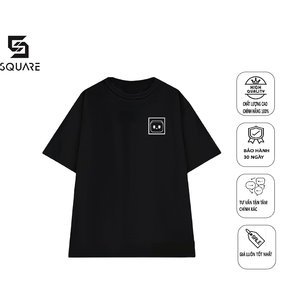 Áo Thun UNISEX SQUARE MOCHI TEE Local Brand Chính Hãng