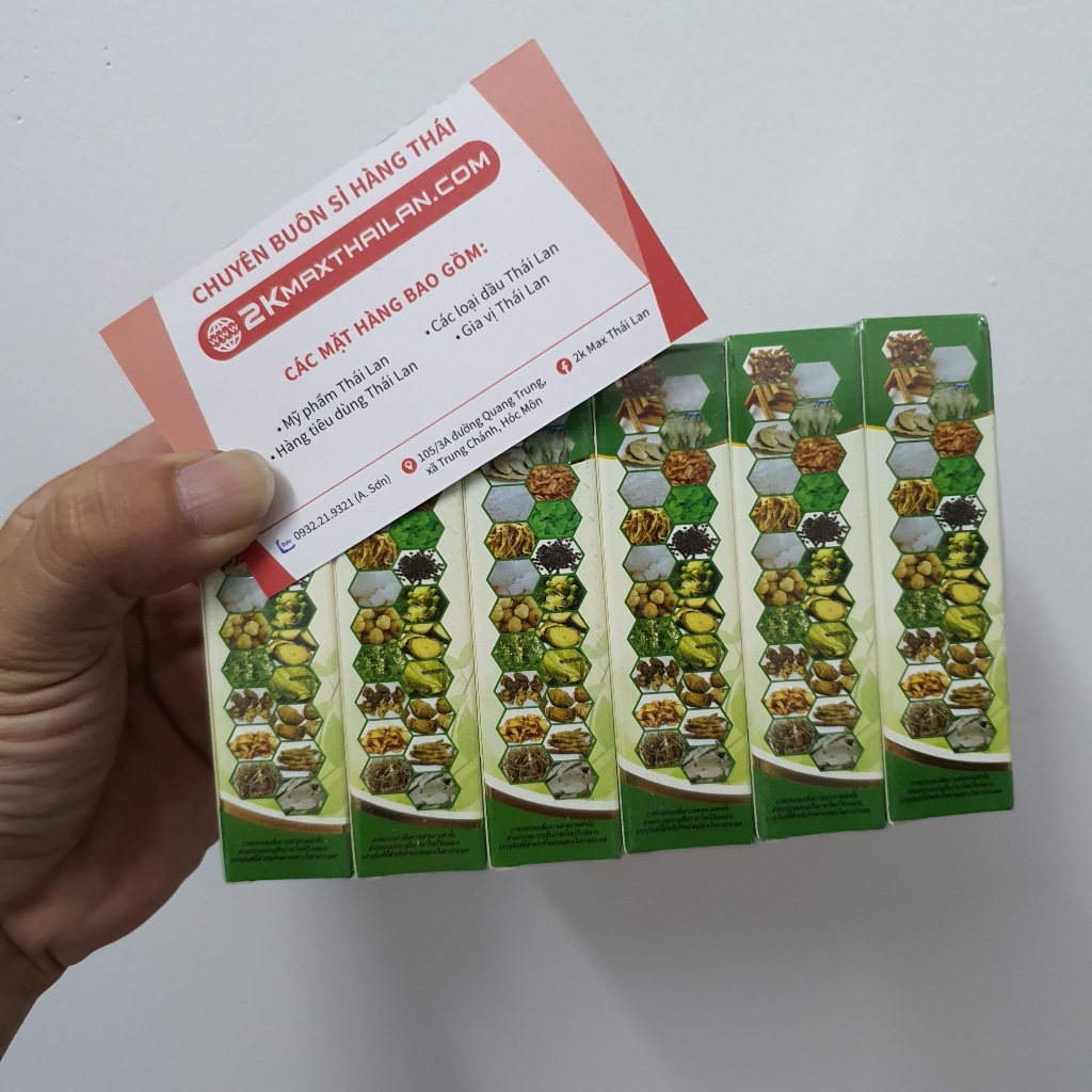 Dầu gió 22 vị thảo dược Thailand 8ml