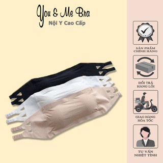 Áo bra nữ su đúc không dây, áo lót su quây ngang siêu hot you&me bra - 8883