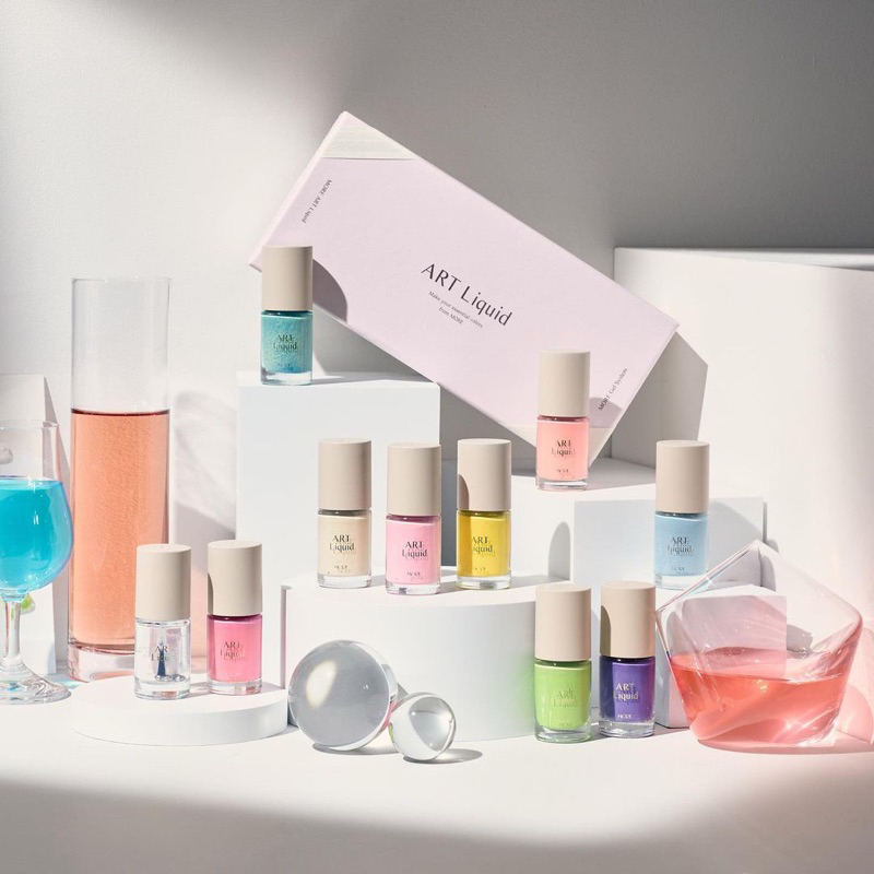 MORE gel - Sơn móng màu loang ART Liquid 2