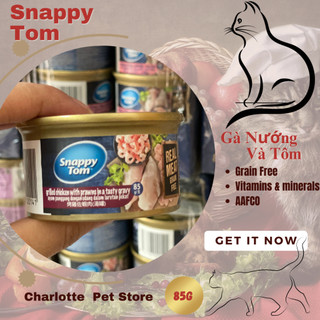 Lon Pate cho mèo Snappy Tom Premium Grain Free