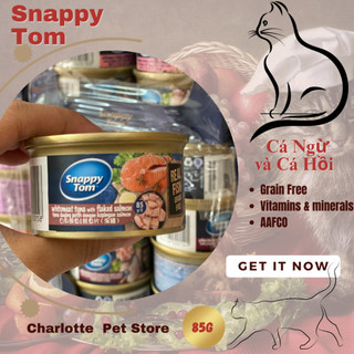 Lon Pate cho mèo Snappy Tom Premium Grain Free
