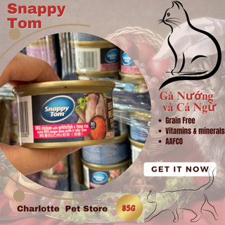 Lon Pate cho mèo Snappy Tom Premium Grain Free
