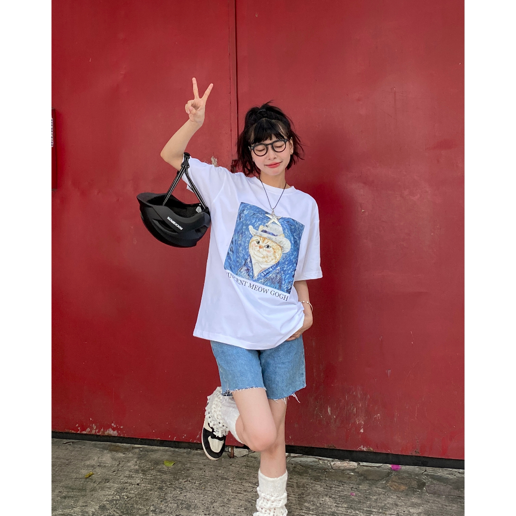 Áo thun MEWGOGH Basic Tee phông nam nữ tay lỡ