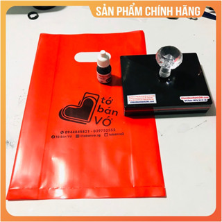 Dấu in lên túi kraft kích thước lớn