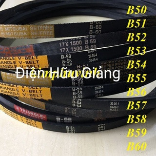 1 sợi - dây curoa đủ size, dây coroa bản b30 - b45