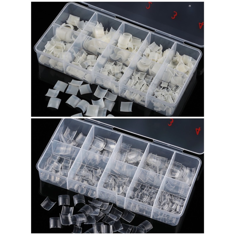 Móng típ nối chân vuông phom chuẩn ( 500pcs/ hộp)