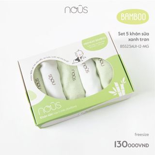 Nous set 5 khăn sữa