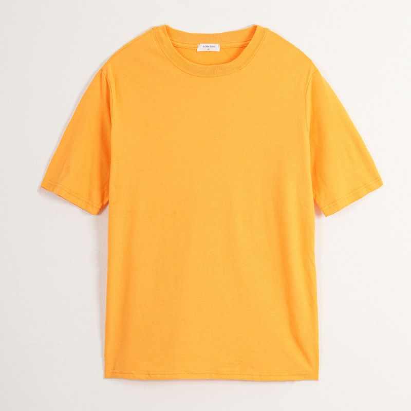 Áo phông nam xuất dư Gloria chất cotton tự nhiên, mềm mịn không bai nhão