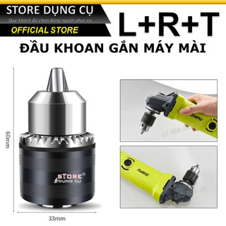 Đầu khoan gắn máy mài | Đầu chuyển máy cắt cầm tay thành máy khoan | Chuyển máy mài sang khoan