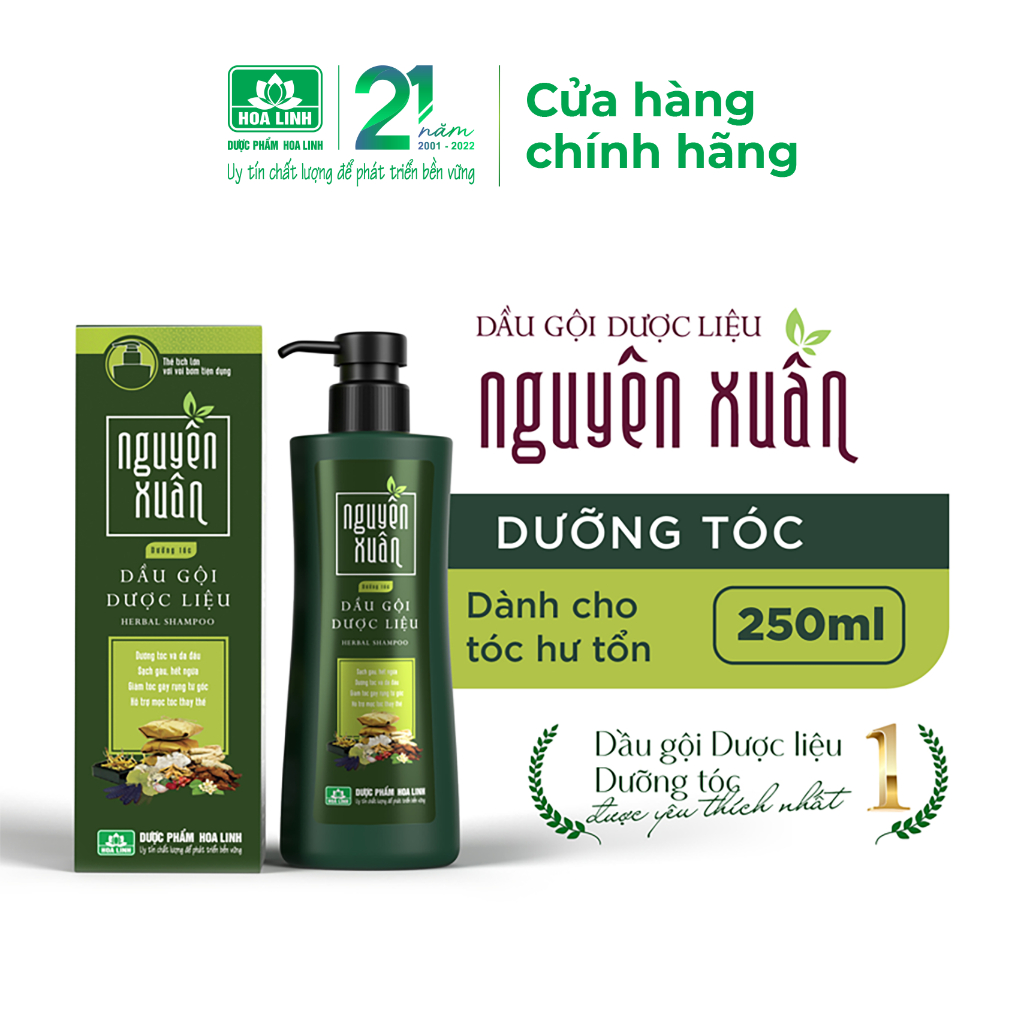 Bộ đôi dưỡng tóc phục hồi chuyên sâu (Nguyên Vương 250ml dành cho Nam & Nguyên Xuân xanh 250ml dành cho Nữ)