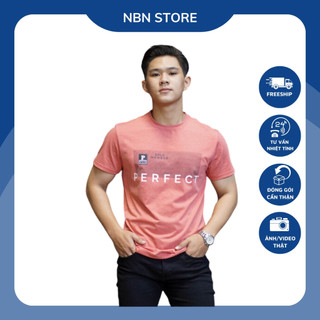 Áo thun nam Cổ Tròn, thun mịn, màu cam, rêu, xám, xanh
