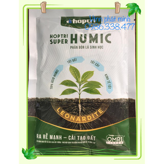 Phân bón humic hợp trí super humic ra rễ cực mạnh dạng bột