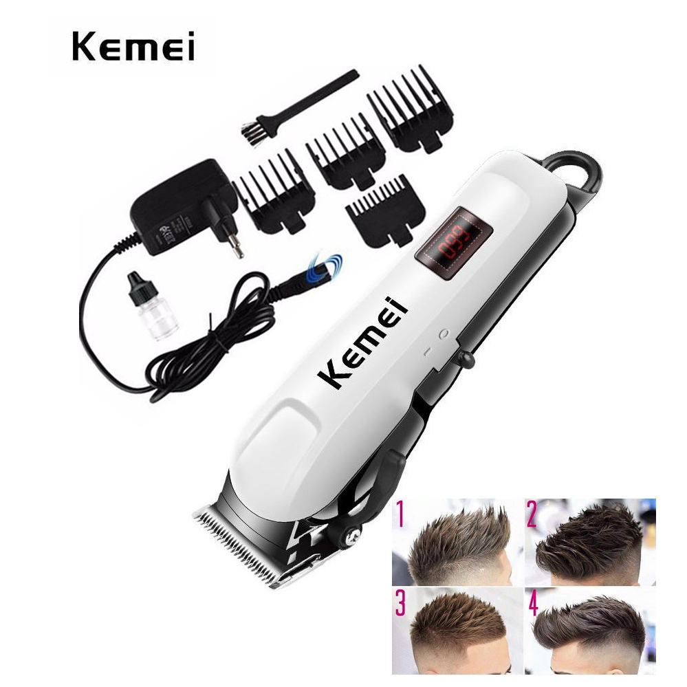 KEMEI PRO KM-809A Hớt Tóc Gia Đình, Trẻ Em, Máy Cắt Tóc Đa Năng Chuyên Nghiệp tăng đơ cắt tóc