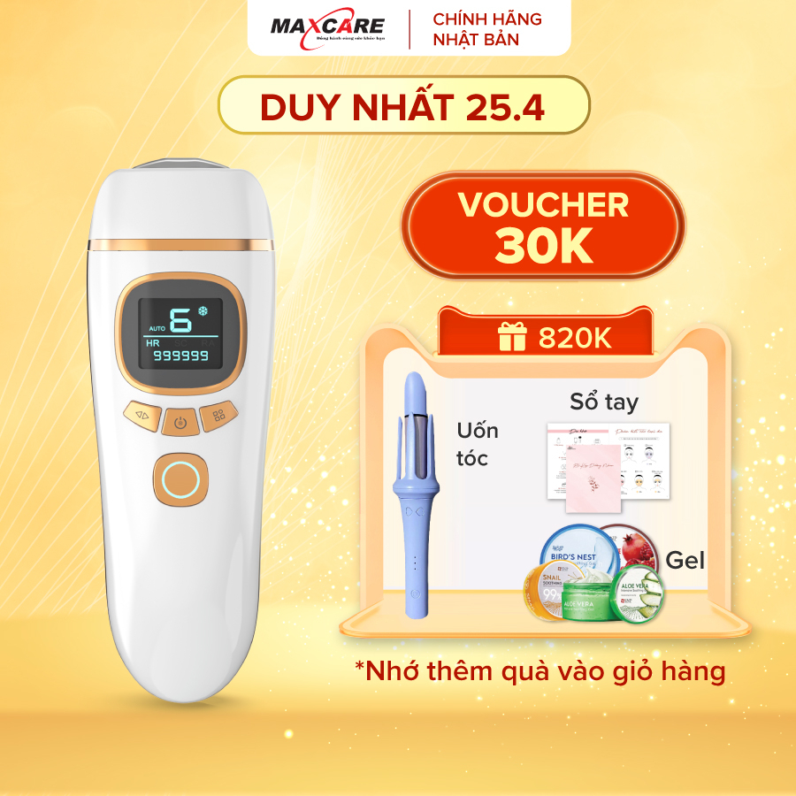 Máy triệt lông & trẻ hóa da cá nhân Maxcare IPL Venus M1 Pro