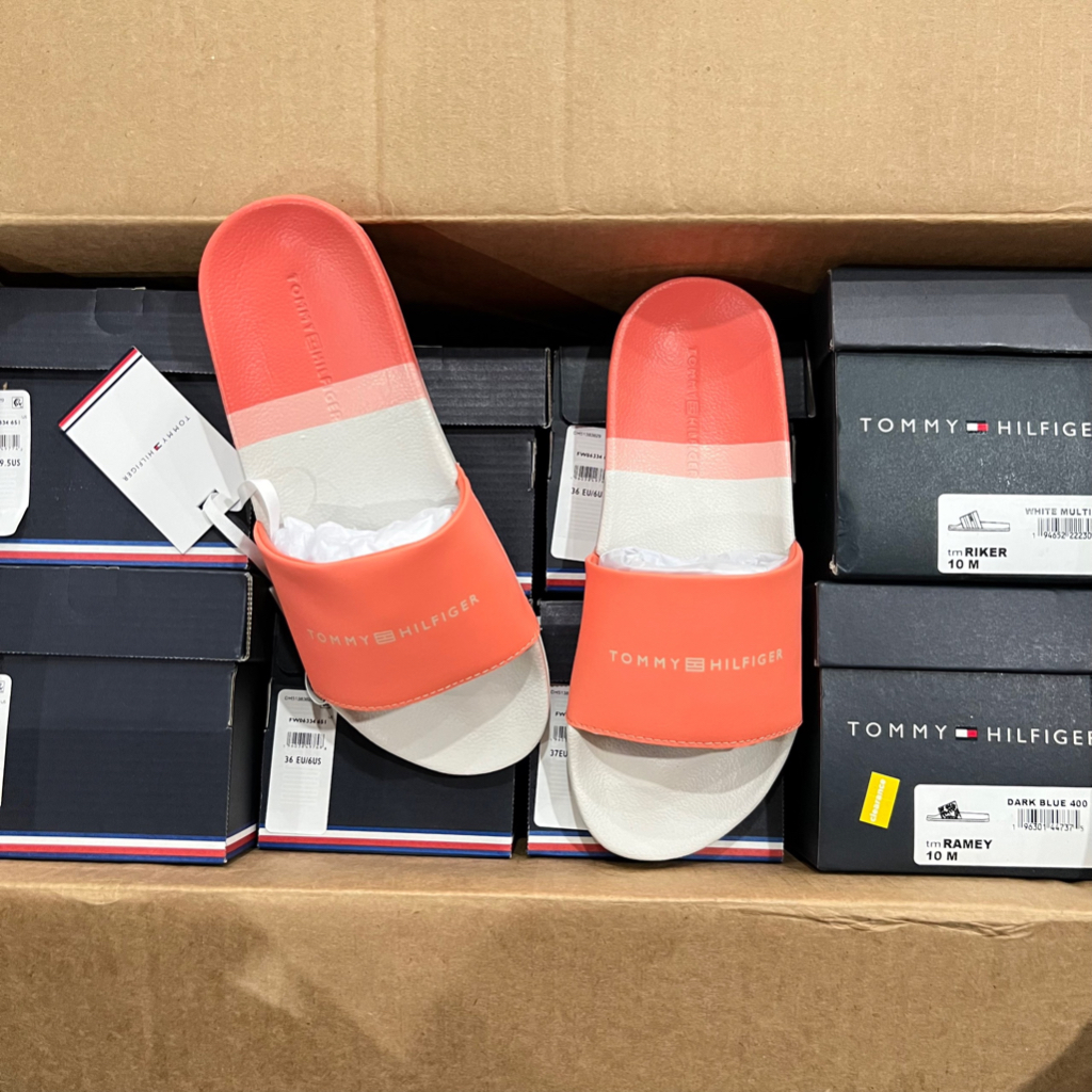 Dép Tommy Hilfiger STRIPE POOL Đủ Màu Fullbox