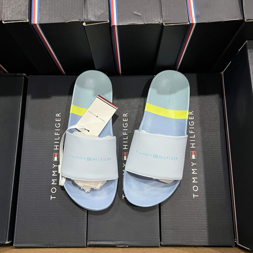 Dép Tommy Hilfiger STRIPE POOL Đủ Màu Fullbox