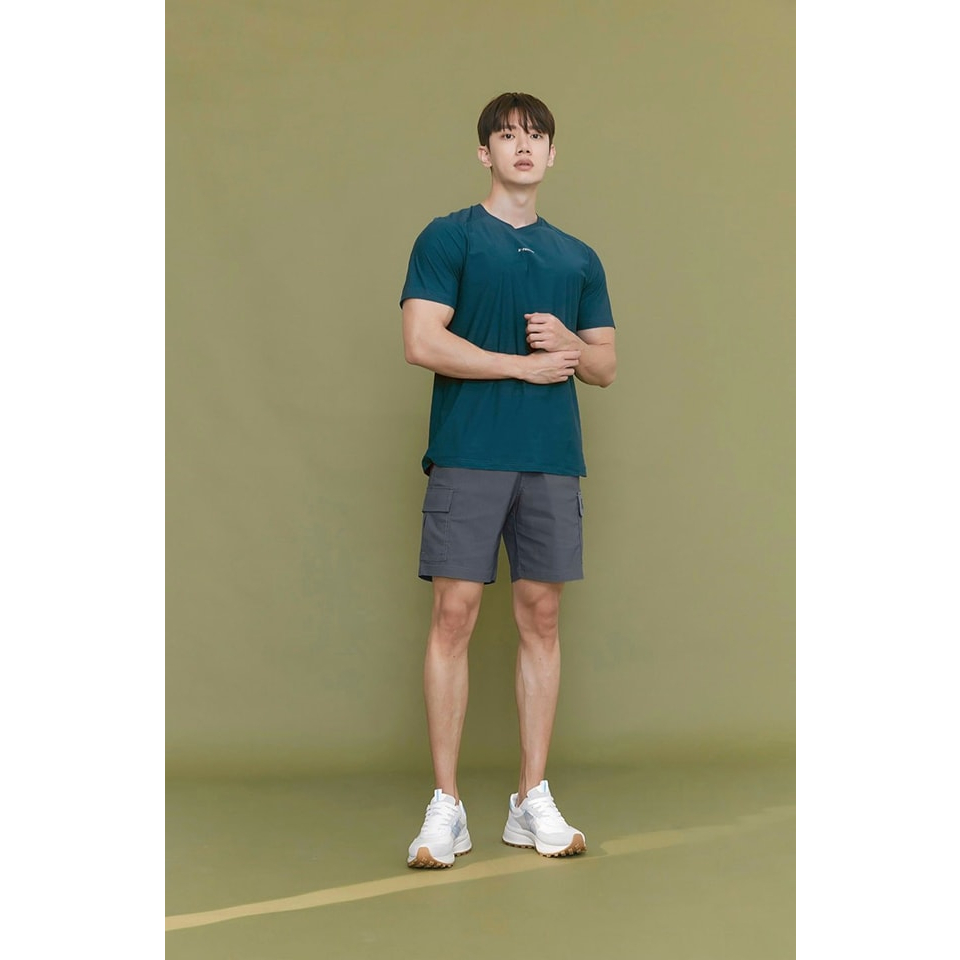 Quần short nam túi hôp HOMME chất liệu thoáng mát cạp chun co dãn