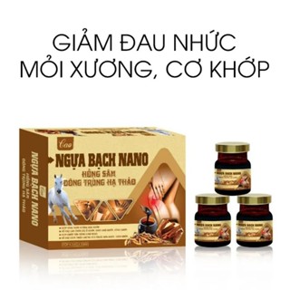 :Cao Ngựa Bạch Nano -Hồng Sâm Đông Trùng Hạ Thảo .