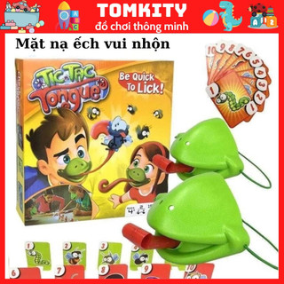 Mặt nạ tắc kè hoa, đồ chơi mặt nạ ếch lưỡi tắc kè hoa cho bé