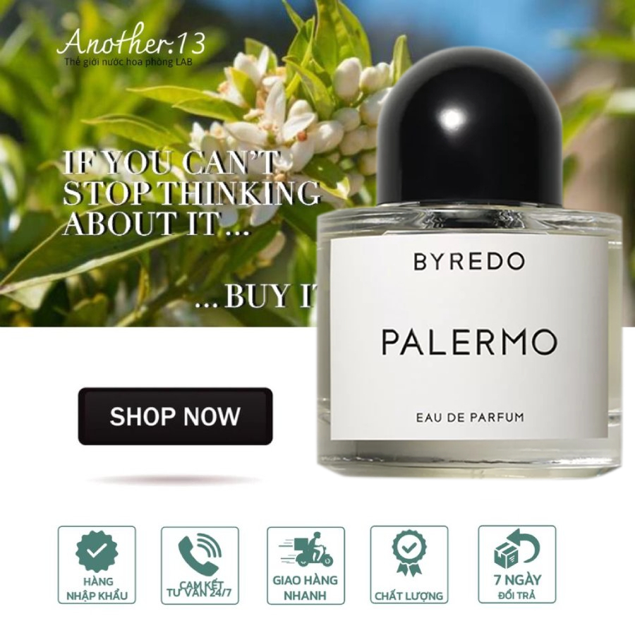⁂︎ 10ml┊Nước hoa BYREDO - Palermo / EDP