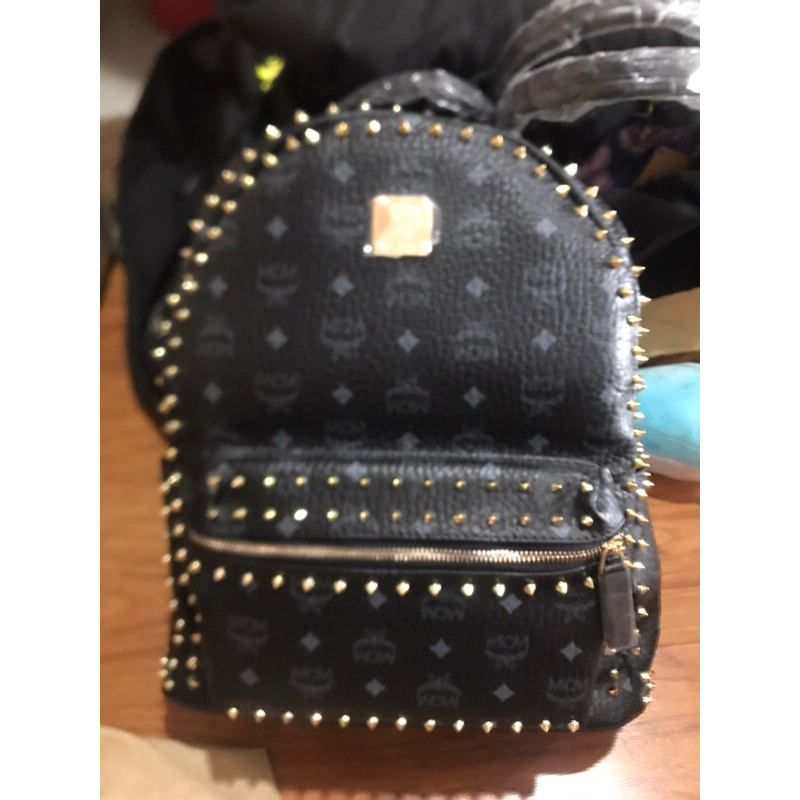 Balo mcm đen hãng sx hàn 35cm