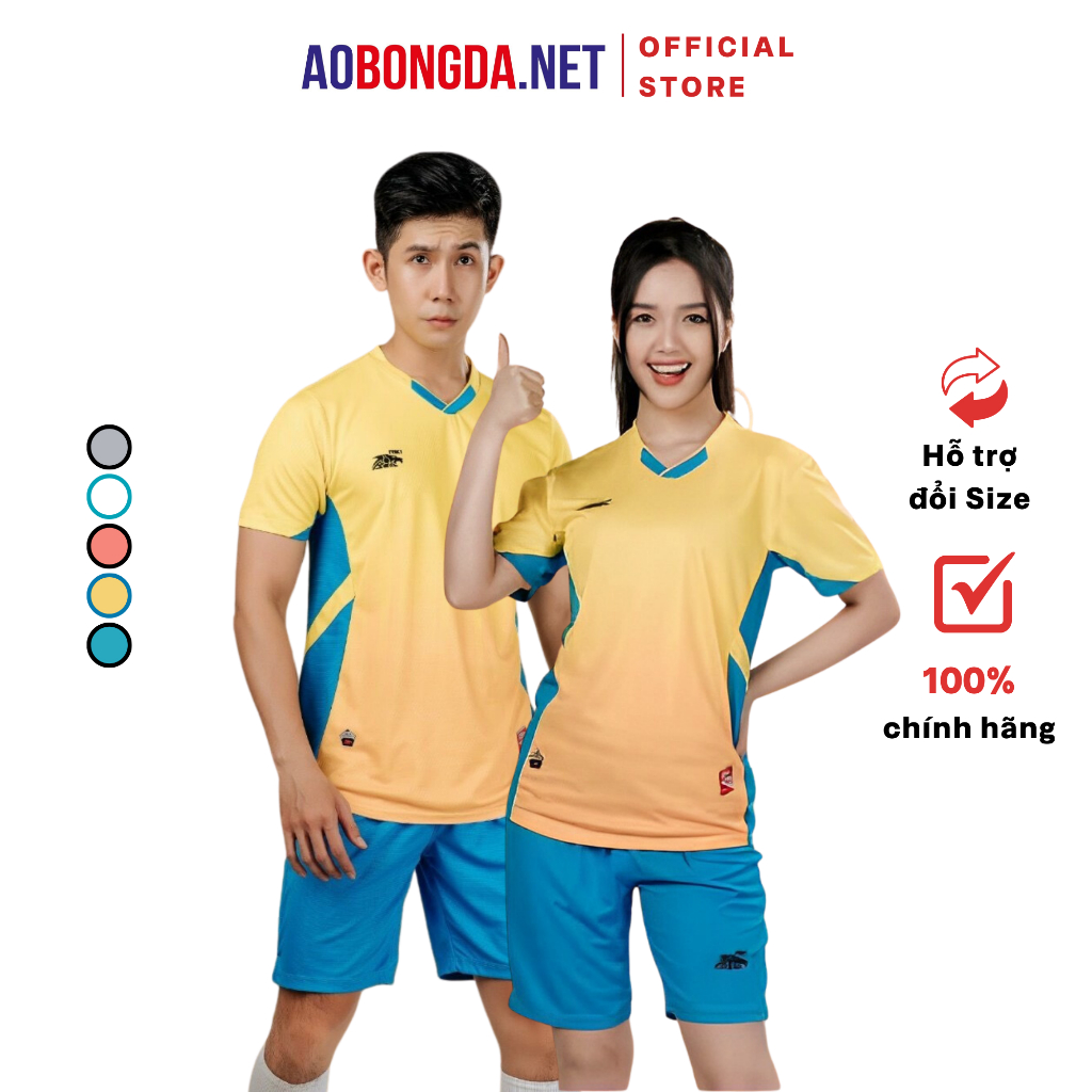 Bộ Quần Áo Đá Bóng Riki Papola Kết Cấu Vải Mềm Nhẹ, Thông Thoáng Thấm Hút Mồ Hôi
