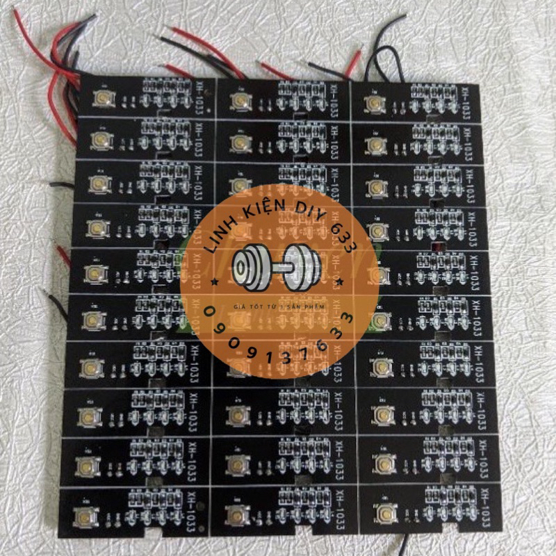 Bộ Mạch led 18v báo pin  Makita kèm nhựa decal dán