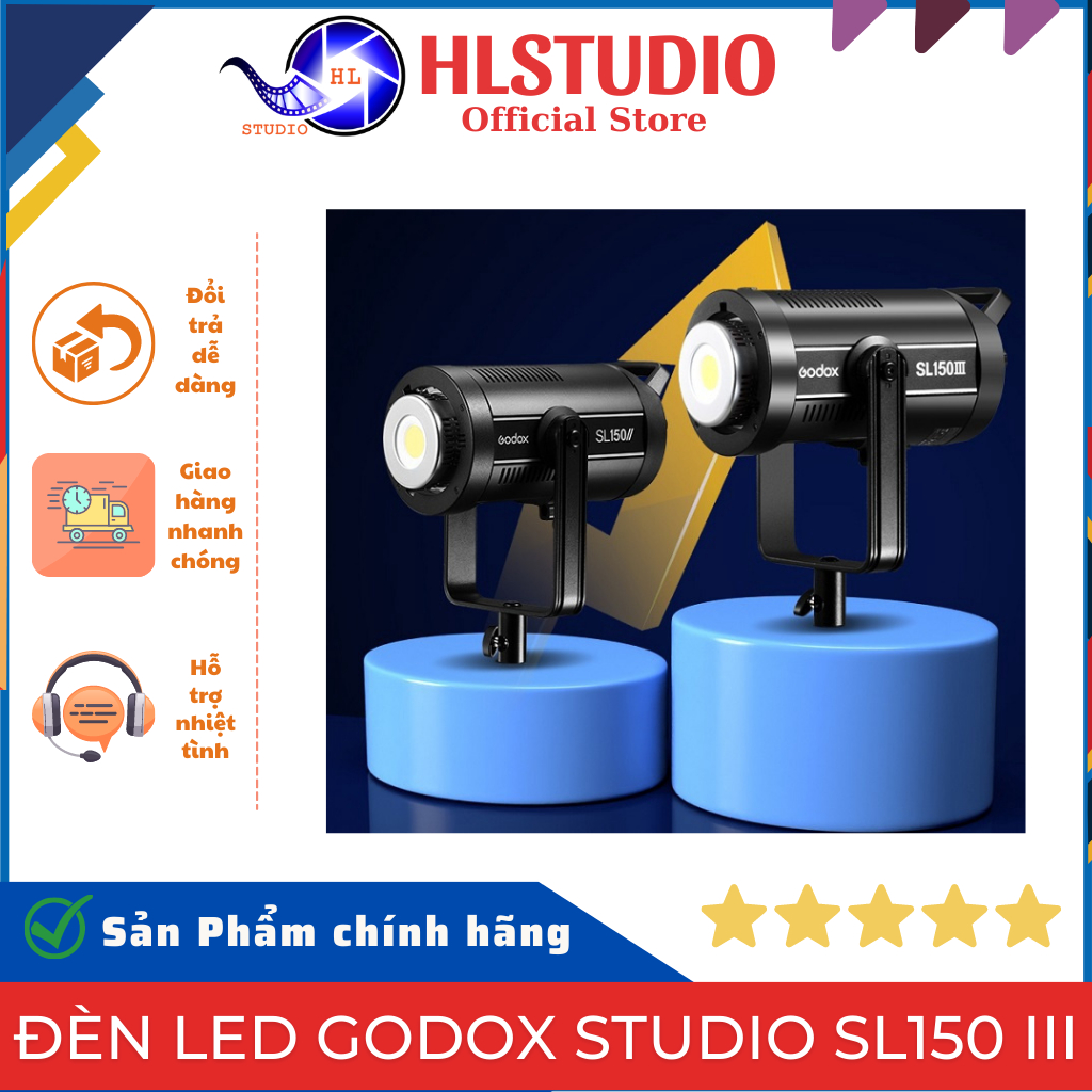 ĐÈN LED GODOX STUDIO SL150 III HL Studio