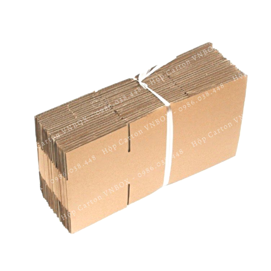 30x15x10 Combo 10 Hộp carton đóng hàng, hộp giấy gói hàng giá xưởng - VN BOX