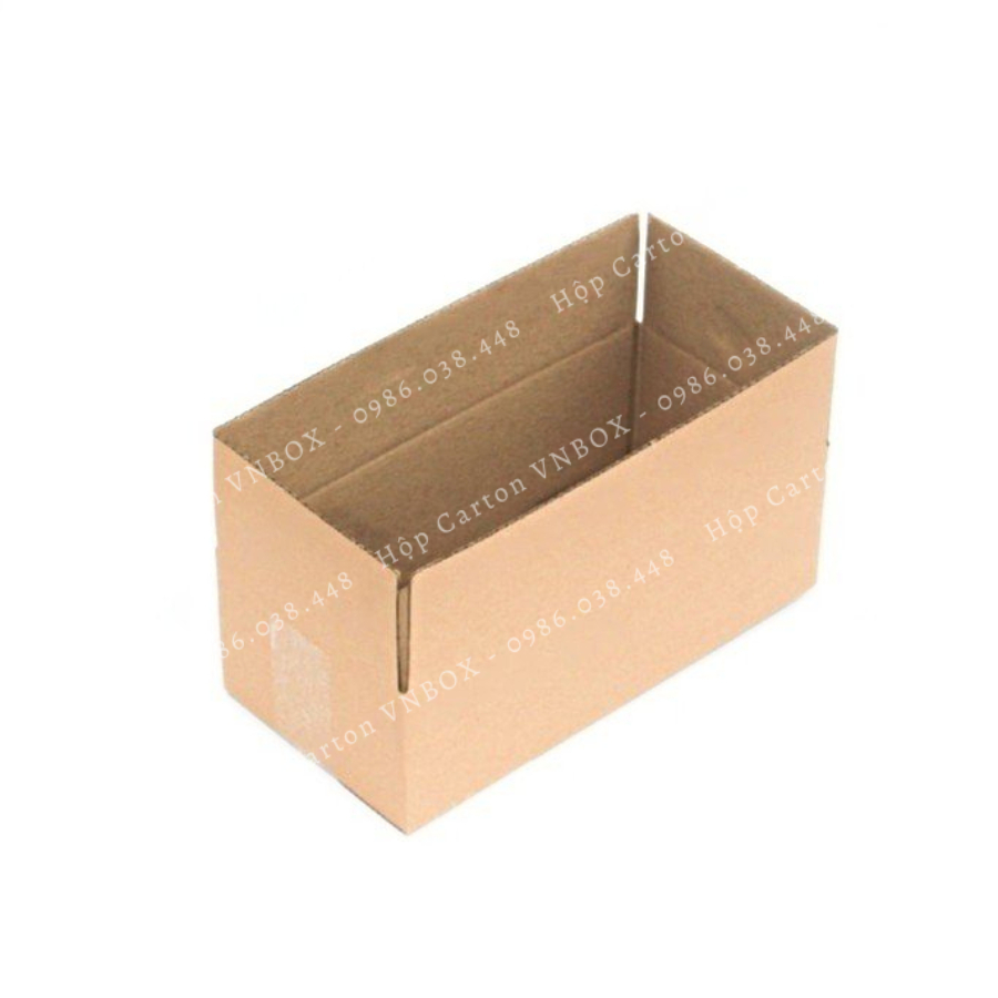 30x15x10 Combo 10 Hộp carton đóng hàng, hộp giấy gói hàng giá xưởng - VN BOX