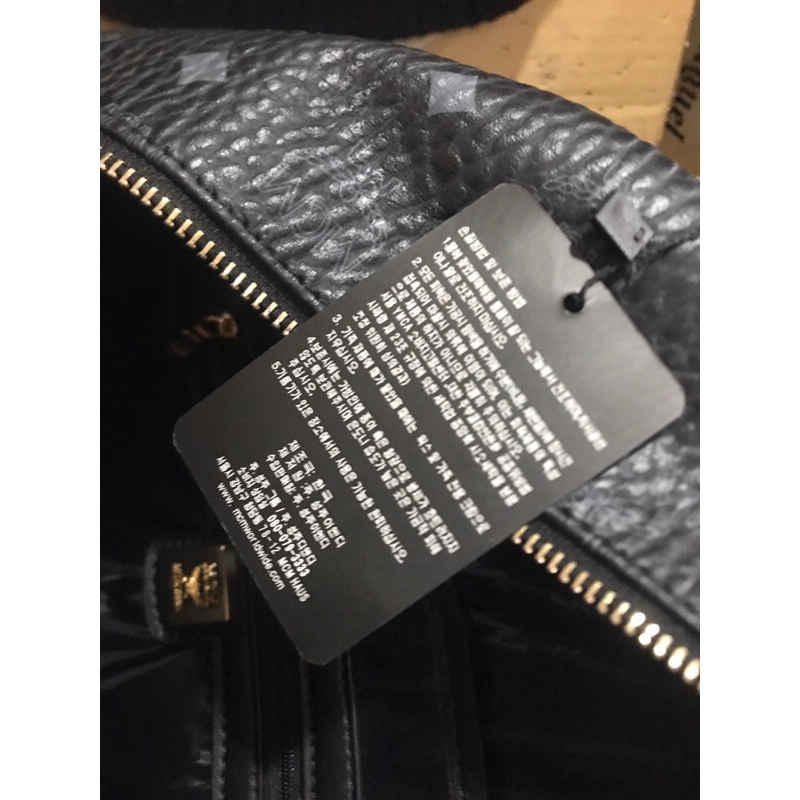 Balo mcm đen hãng sx hàn 35cm
