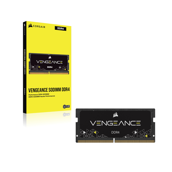 Bộ nhớ trong Corsair cho laptop DDR4 2400MHz 4GB SODIMM, CL16/CMSX4GX4M1A2400C16