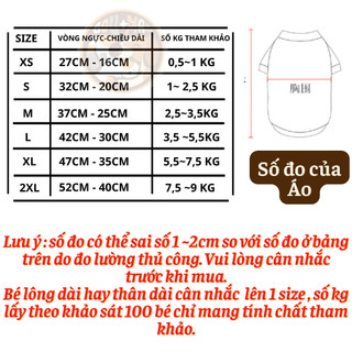 🐾 [MẪU MỚI 2025] Áo Thun Cotton Mềm Mại Cho Chó Mèo – Họa Tiết Dễ Thương 🐶🐱 | GouMao Pet Shop 🌸