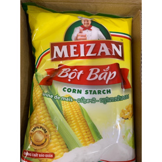 Bột Bắp MEIZAN Túi 1kg - Làm Bánh Tươi, Kem, Chè