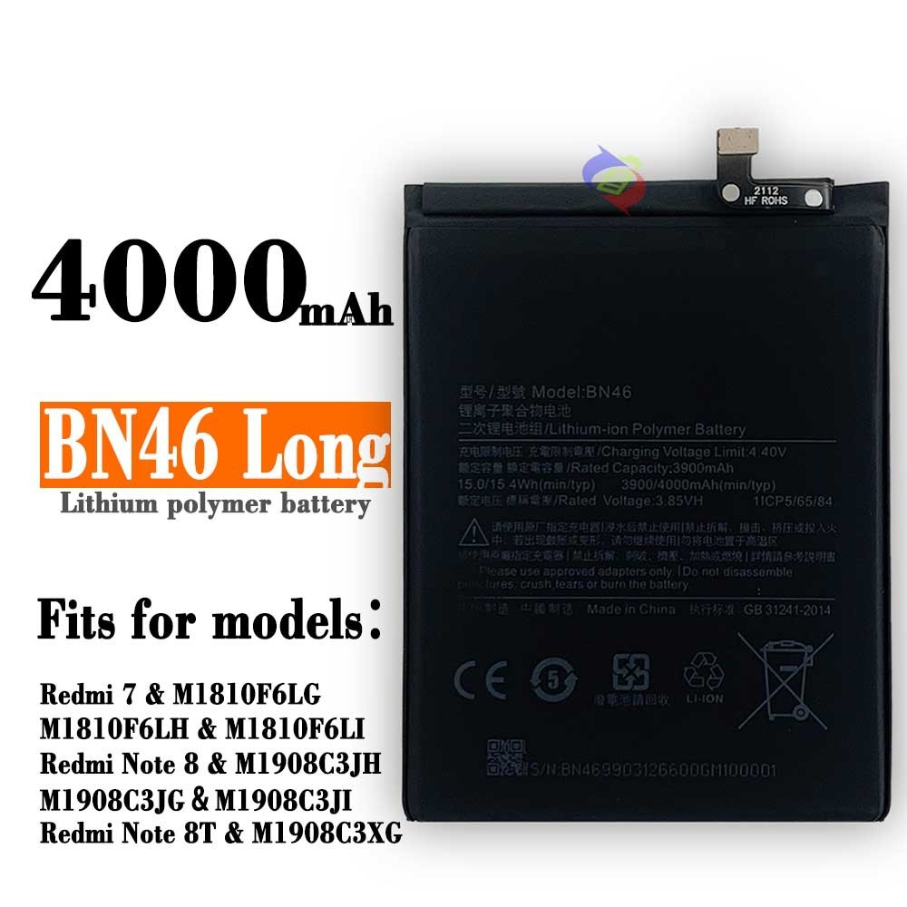 Pin Xiaomi Redmi 7 BN46 4000mAh | Tặng kèm tools