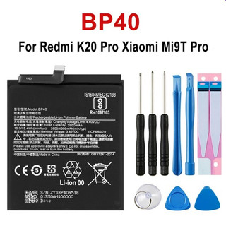Pin xiaomi redmi k20 pro / mi9t pro bp40 3900mah | tặng kèm tools