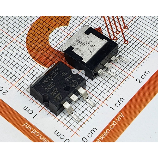 L7805CD2T-TR  IC Reg Linear 5V 1.5A TO-263-3