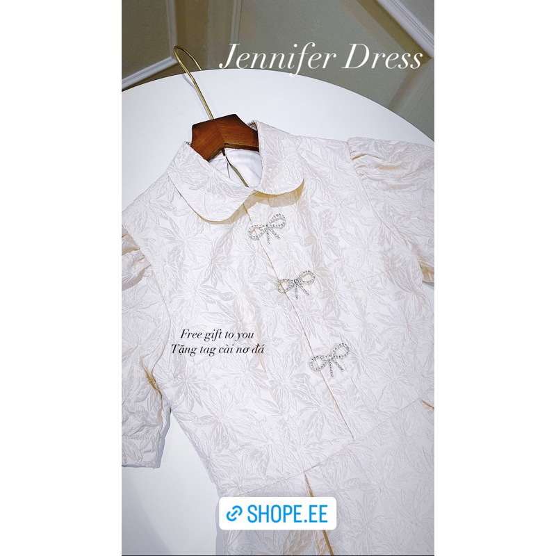 Jennifer Dress - váy sơ mi hở lưng dáng dài SEDUISANT.REV