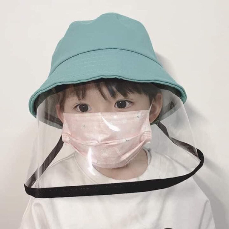MŨ CHỐNG GIỌT BẮN/ MŨ CHỐNG COVIT CHO BÉ