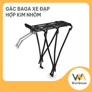 Gác baga cho xe đạp mtb - xe đạp trợ lực điện - yên sau xe đạp hợp kim nhôm