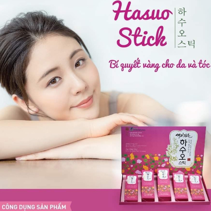 HASUO STICK - CHÂN ÁI CHO TÓC BẠC SỚM & GÃY RỤNG