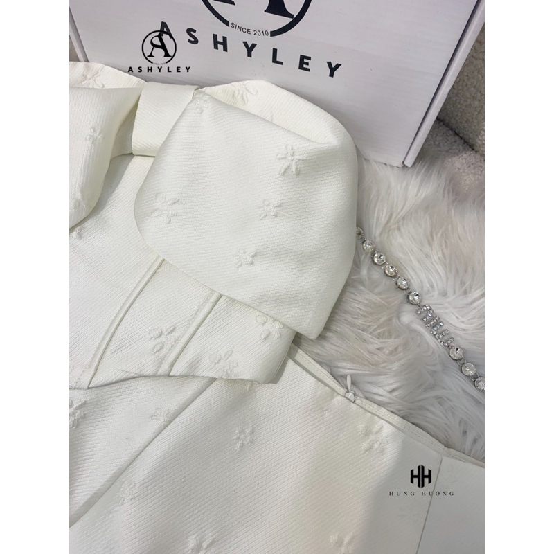 Set gấm áo corset nơ chân váy xoài non