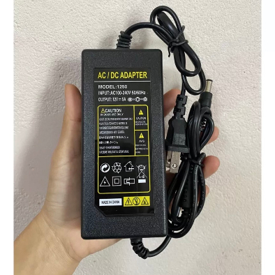 Nguồn 12V 5A Adapter 12V 5A hàng tốt giá sỉ nguồn cho máy bơm và camera, đèn led, có đèn báo hiệu. Bảo hành 12 tháng